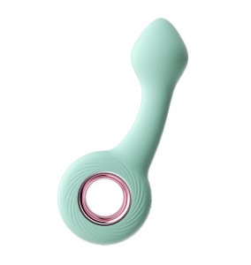 MizzZee - Peach Heart Anal Massager (Chargeable - Green)